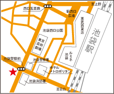 タスカル東京営業所地図